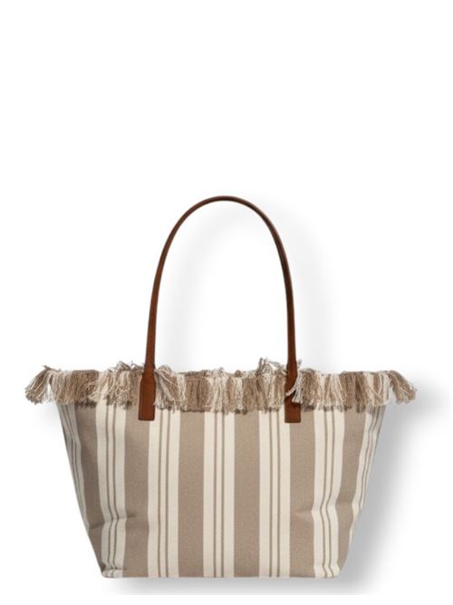 city bag mid fringe MC2 SAINT BARTH | CBMF001-00589L.00589